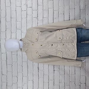 J. Crew Utility Jacket in Beige